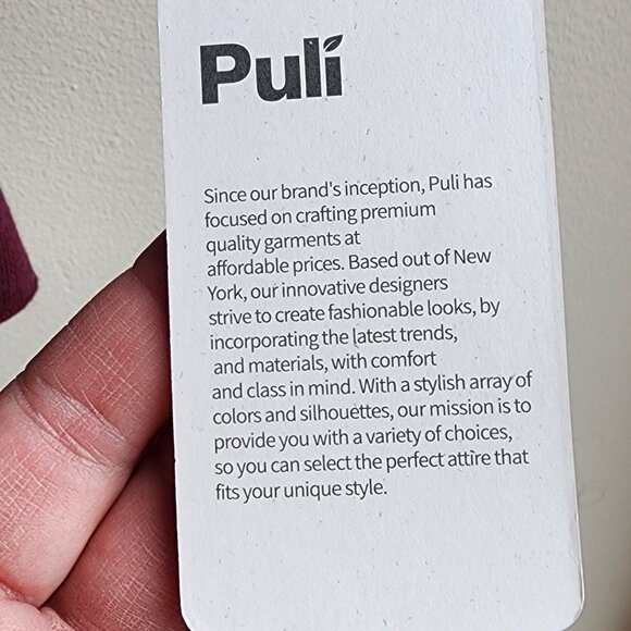 NWT Puli Purple Open Cape Style Sweater One Size - Picture 9 of 15